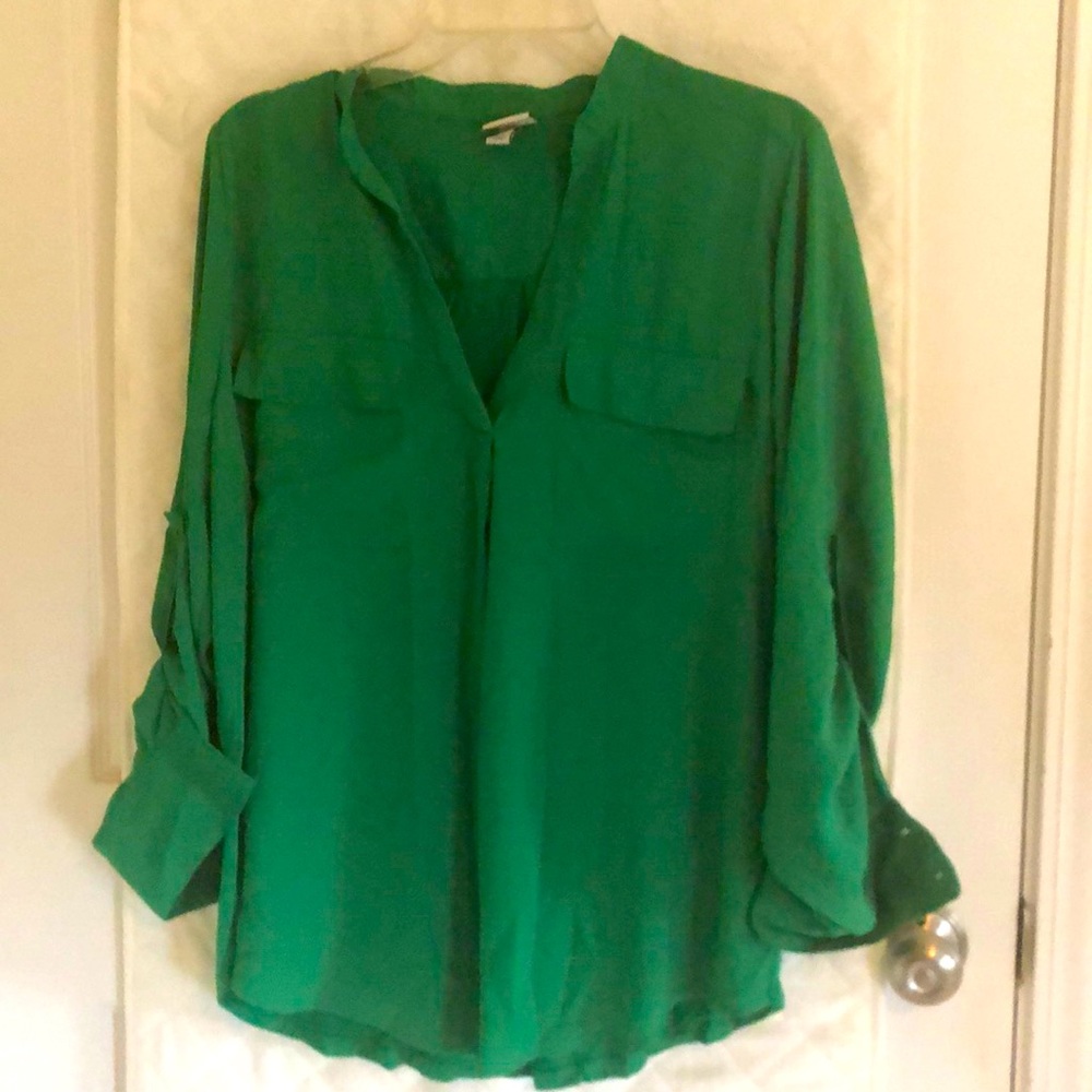 Green shirt